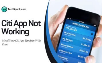 citi app not working