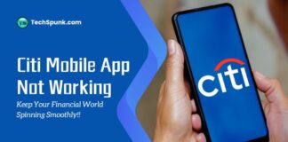 citi mobile app not working