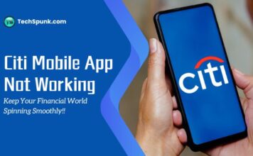 citi mobile app not working