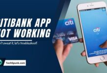 citibank app not working