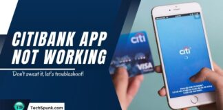 citibank app not working