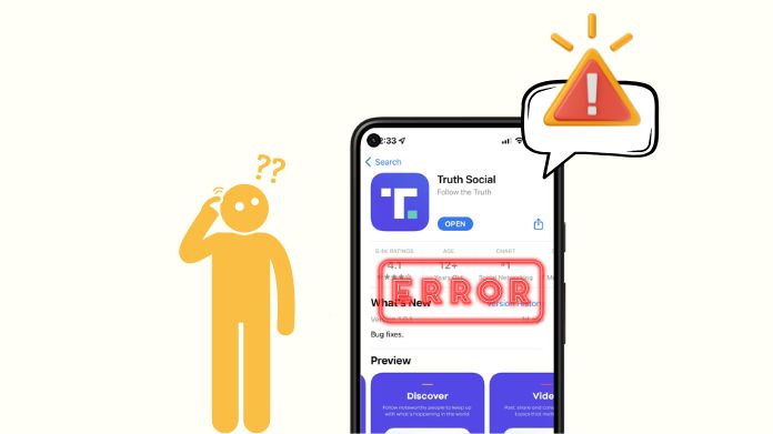 truth social app not working