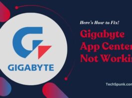 gigabyte app center not working