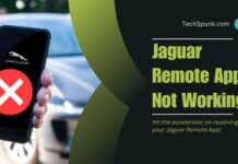 jaguar remote app not working