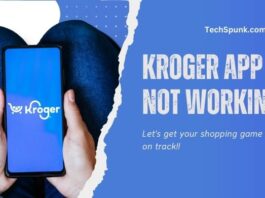 kroger app not working