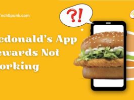 mcdonald's app rewards not working