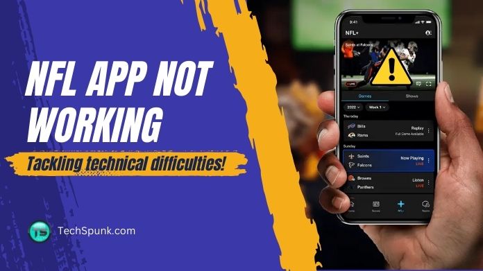 nfl app not working