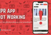 npr app not working