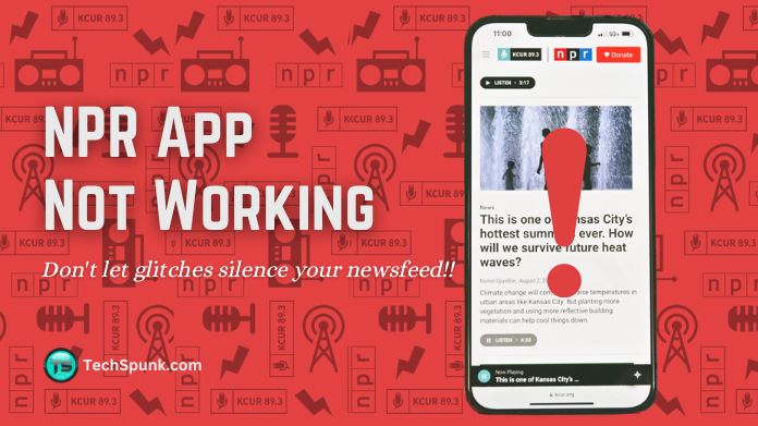 npr app not working