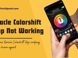 oracle colorshift app not working