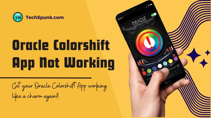 oracle colorshift app not working