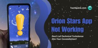 orion stars app not working