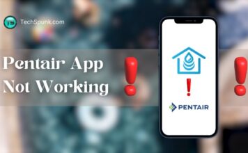 pentair app not working