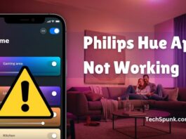 philips hue app not working