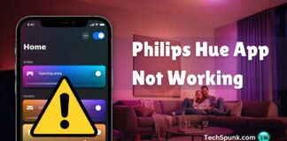 philips hue app not working