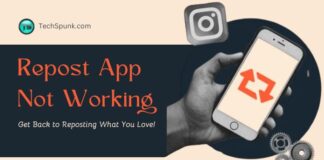 repost app not working