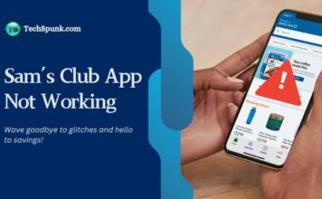 sam’s club app not working
