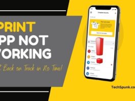 sprint app not working