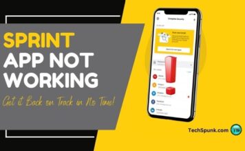 sprint app not working