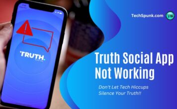 truth social app not working