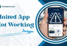 united app not working