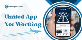 united app not working