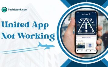 united app not working