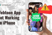 webtoon app not working on iphone