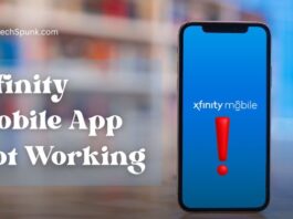 xfinity mobile app not working