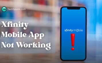 xfinity mobile app not working
