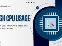 high cpu usage