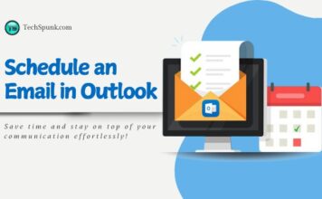 schedule an email in outlook