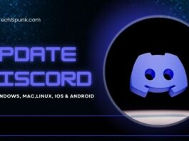 how to update discord