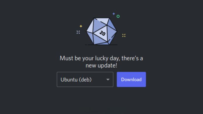 how to update discord