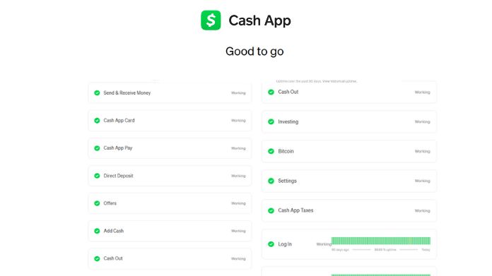 cash app not working