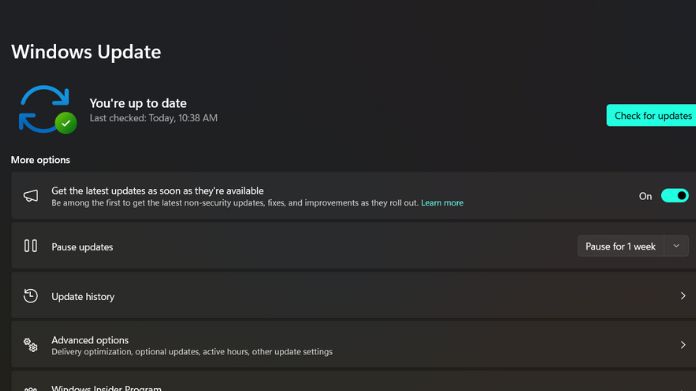 windows update stuck