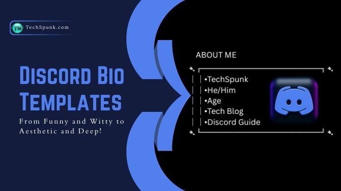 discord bio templates