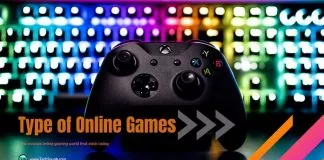 type of online games