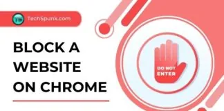 how to block a website on chrome