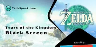 tears of the kingdom black screen