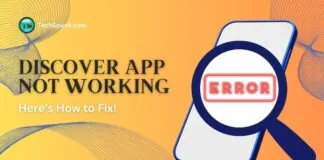 discover app not working