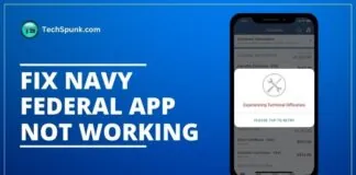 navy federal app not working