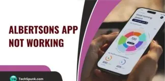 albertsons app not working