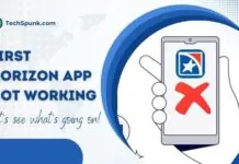 first horizon app not working