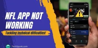 nfl app not working
