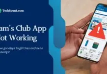 sam’s club app not working