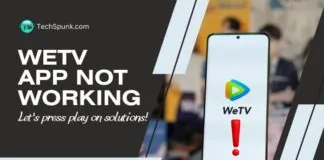 wetv app not working