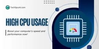 high cpu usage