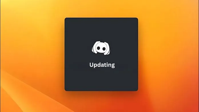 how to update discord