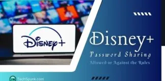 disney+ password sharing